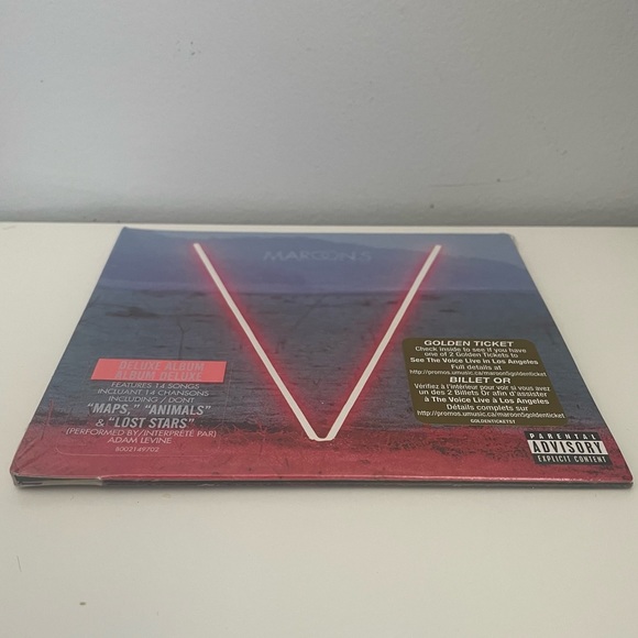 MAROON 5 “V” Deluxe Album (NWT) - Picture 2 of 3